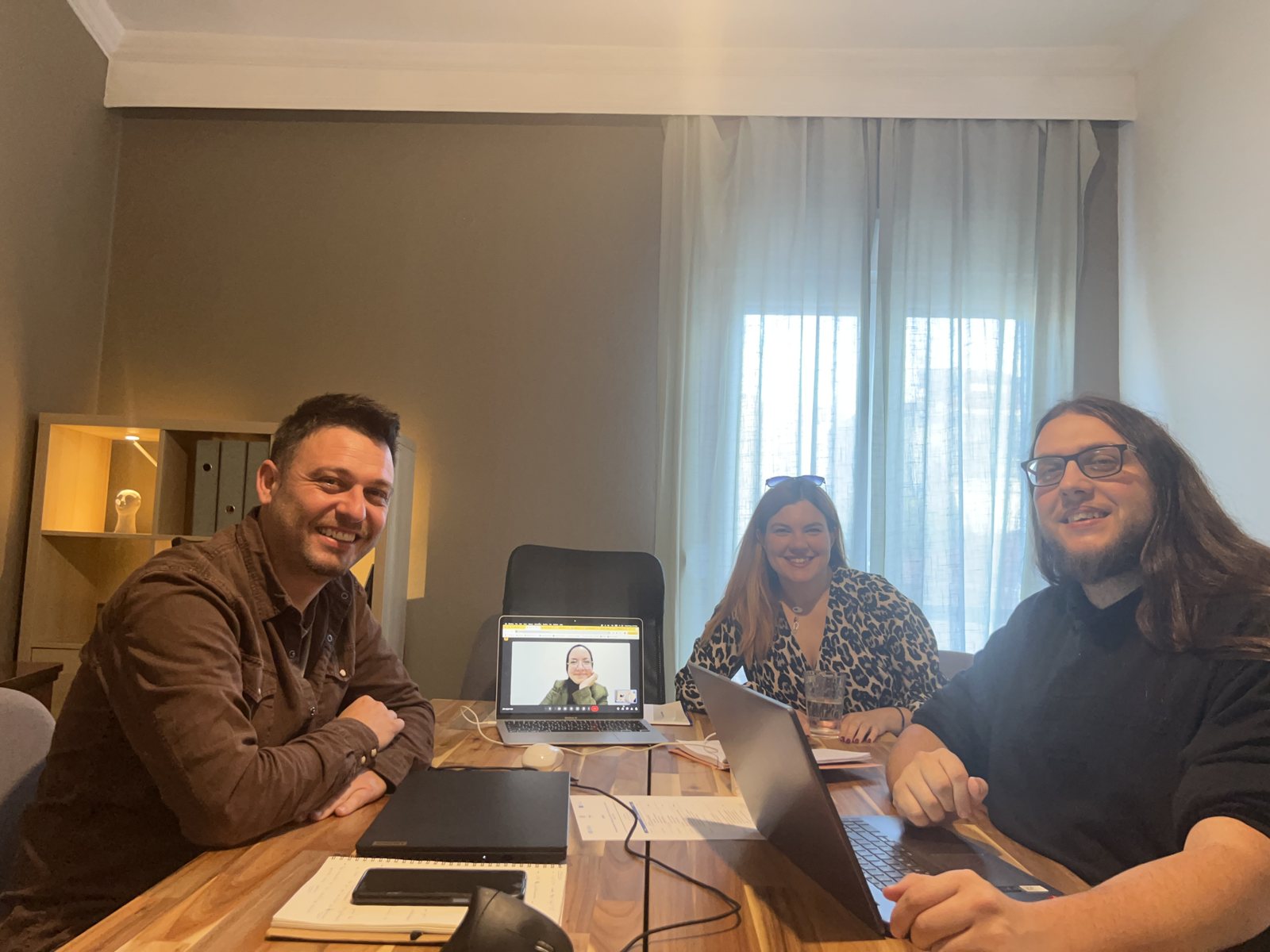 TWIN partners during a project meeting